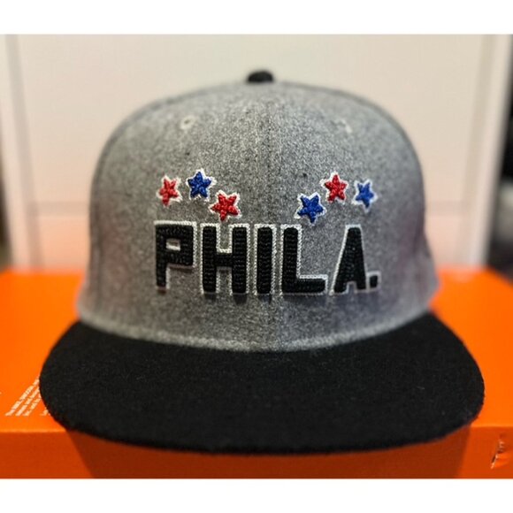 Philadelphia Stars Ebbets Field Flannels Negro League Fitted Cap Hat Size 7 5/8 - Picture 1 of 6